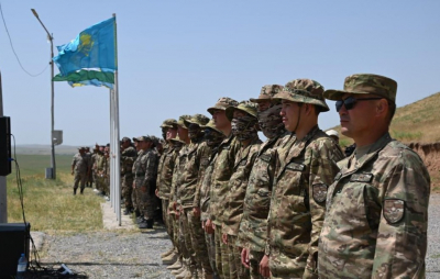 Военнообязанные Шымкента прошли обучение по 18 дисциплинам