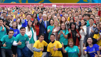 В Казахстане формируется позитивный тренд роста гражданской активности молодежи