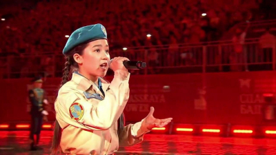 Воспитанница детской студии «Жас сарбаз» представит Казахстан в финале конкурса «Голос. Дети» в Москве