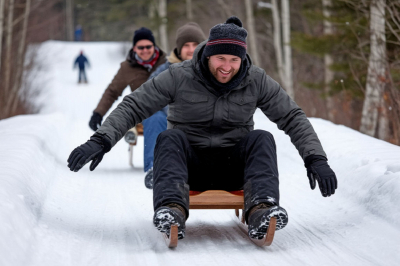Министр спорта Петровский: В Красноярске организуют туристические спуски на санях