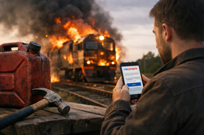 Молоток, канистра и взломанный профиль на &laquo;Госуслугах&raquo;: как неизвестные толкнули мужчину на поджог локомотива