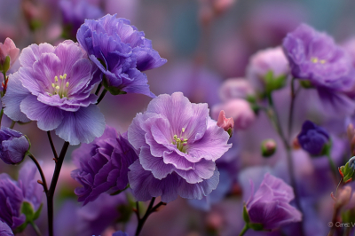 Посейте в мае и забудьте. В июне в саду парад сиреневых мини-розочек &mdash; яркие нежные бутоны цветут нон-стоп