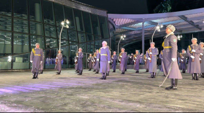 Плац-концерт в честь юбилея Бауыржана Момышулы