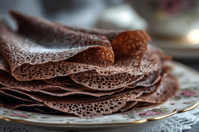 20 минут, и шоколадные блины готовы: точно понравятся детям!