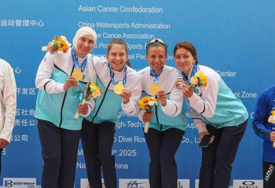 Казахстанцы завоевали четыре золотые медали на чемпионате Азии по гребле на байдарках и каноэ