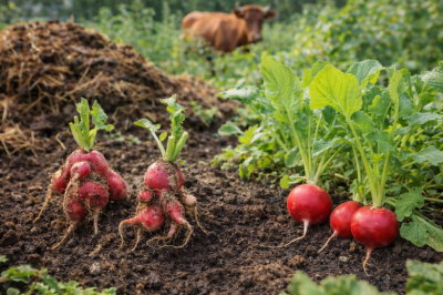 Ни в коем случае не удобряйте так редиску: испортите урожай &mdash; про редис и стрелки