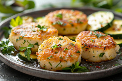 Никто не верит, что это так просто: котлеты из крабовых палочек с цукини