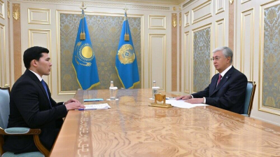Мырзабосынов представил Токаеву отчет по поддержке детско-юношеского спорта
