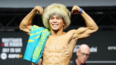 Асу Алмабаев выиграл пятый бой в UFC