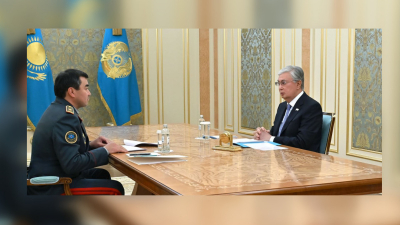Токаев принял министра по чрезвычайным ситуациям Чингиса Аринова