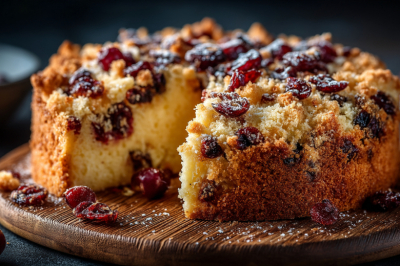 Воротил нос от клюквы, но этот рецепт изменил все &mdash; просто невероятный кекс