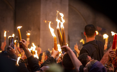 Благодатный огонь доставили военнослужащим в&nbsp;зону СВО