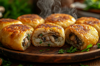 Даже мужчины оценят это постное горячее без мяса: картофельные зразы с грибами