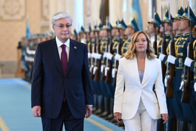 Токаев провёл переговоры с Мелони в Акорде