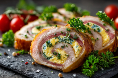 Беру ветчину и превращаю в эффектные рулетики &mdash; 20 минут для бюджетной закуски